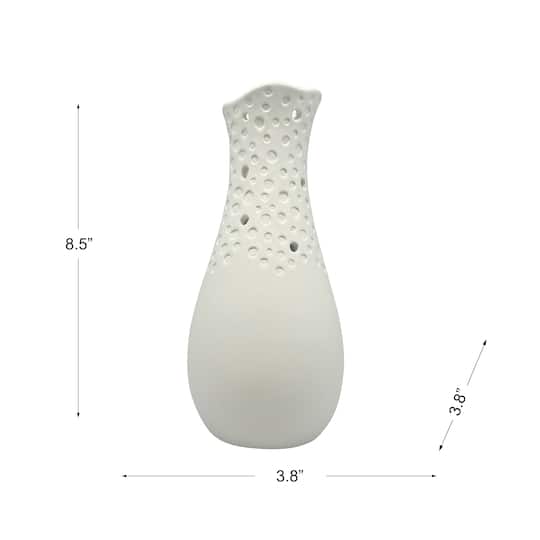 8.5" Abstract Dots DIY Ceramic Vase by Make Market®